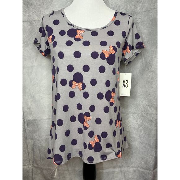 Lularoe X Disney Tops - NWT Disney Top LulaRoe Classic T Women XS Minnie Mouse Comfort Whimsical